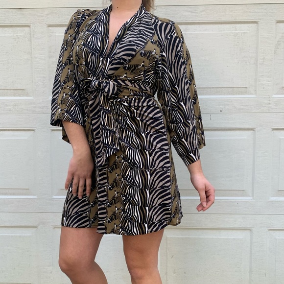 Issa London X Banana Republic Zebra Dress - Picture 8 of 9